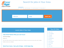 Tablet Screenshot of careerflight.com
